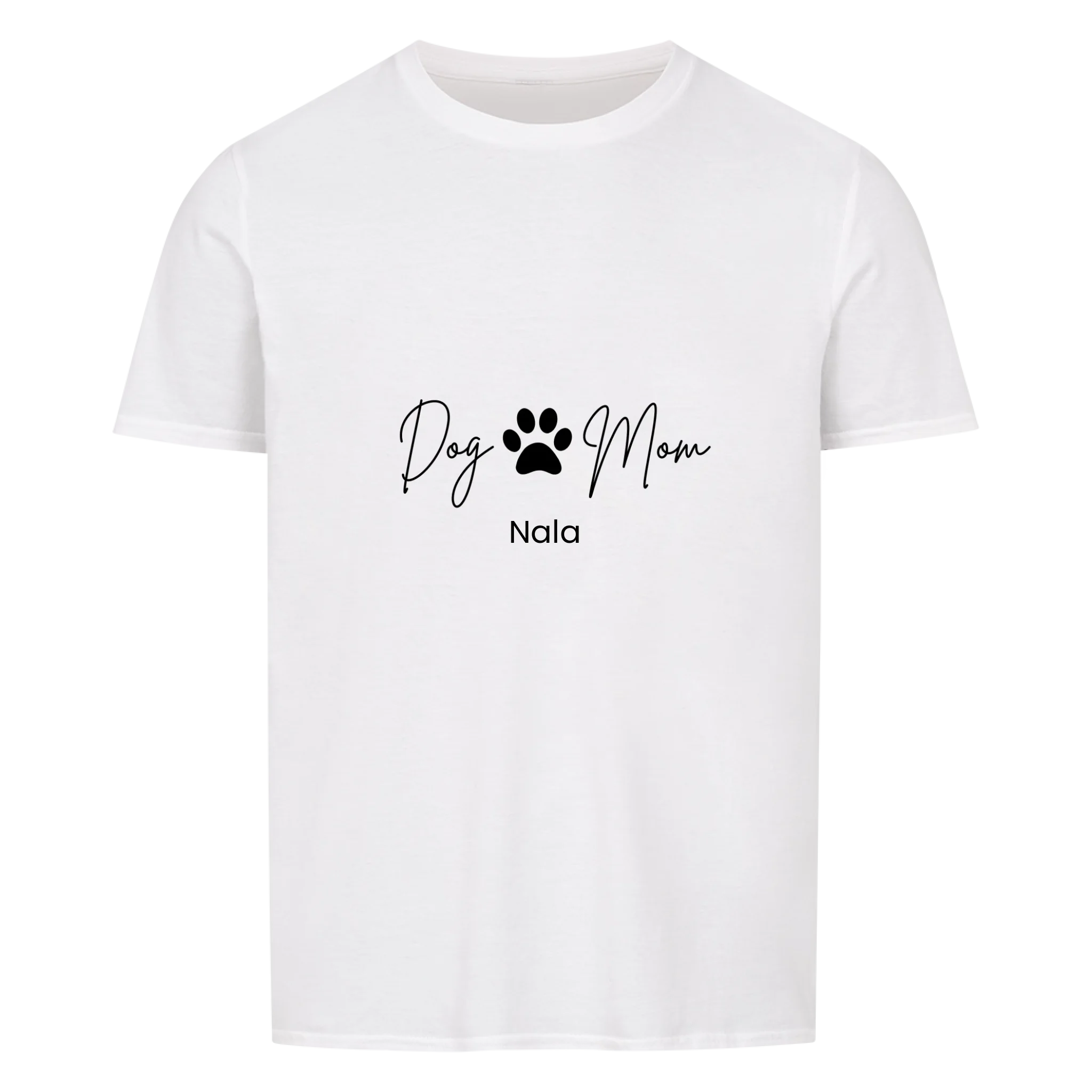 Dog Mom - personalisierbares T-Shirt