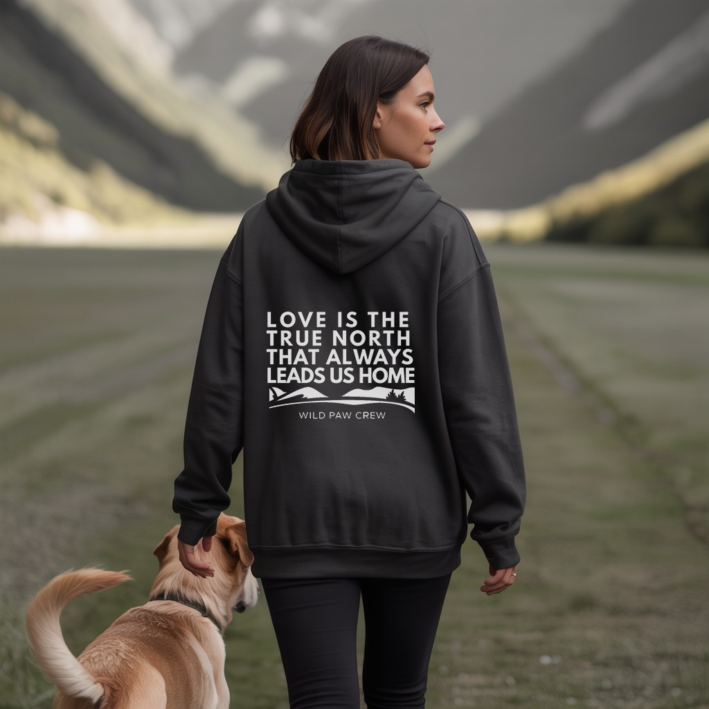 LOVE LEADS US HOME - Premium Hoodie