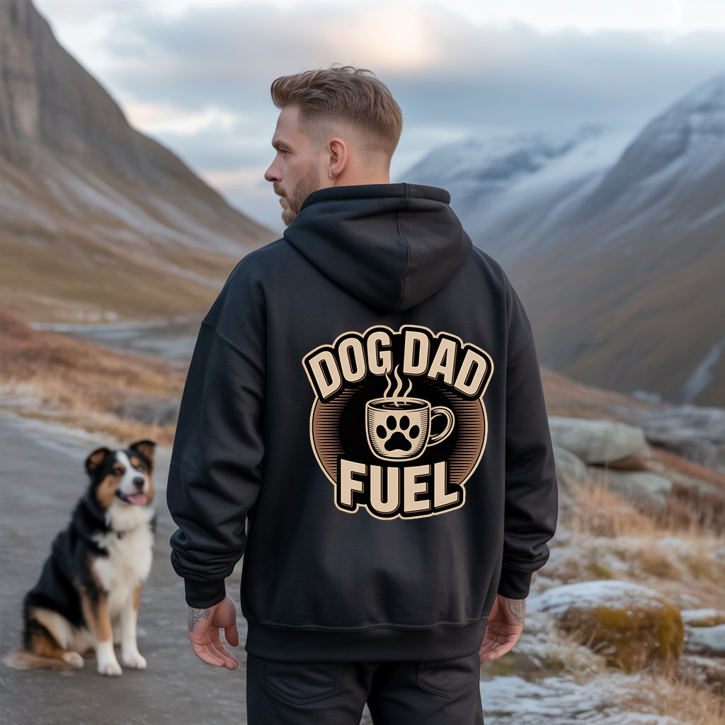 Dog Dad Fuel -  Premium Hoodie