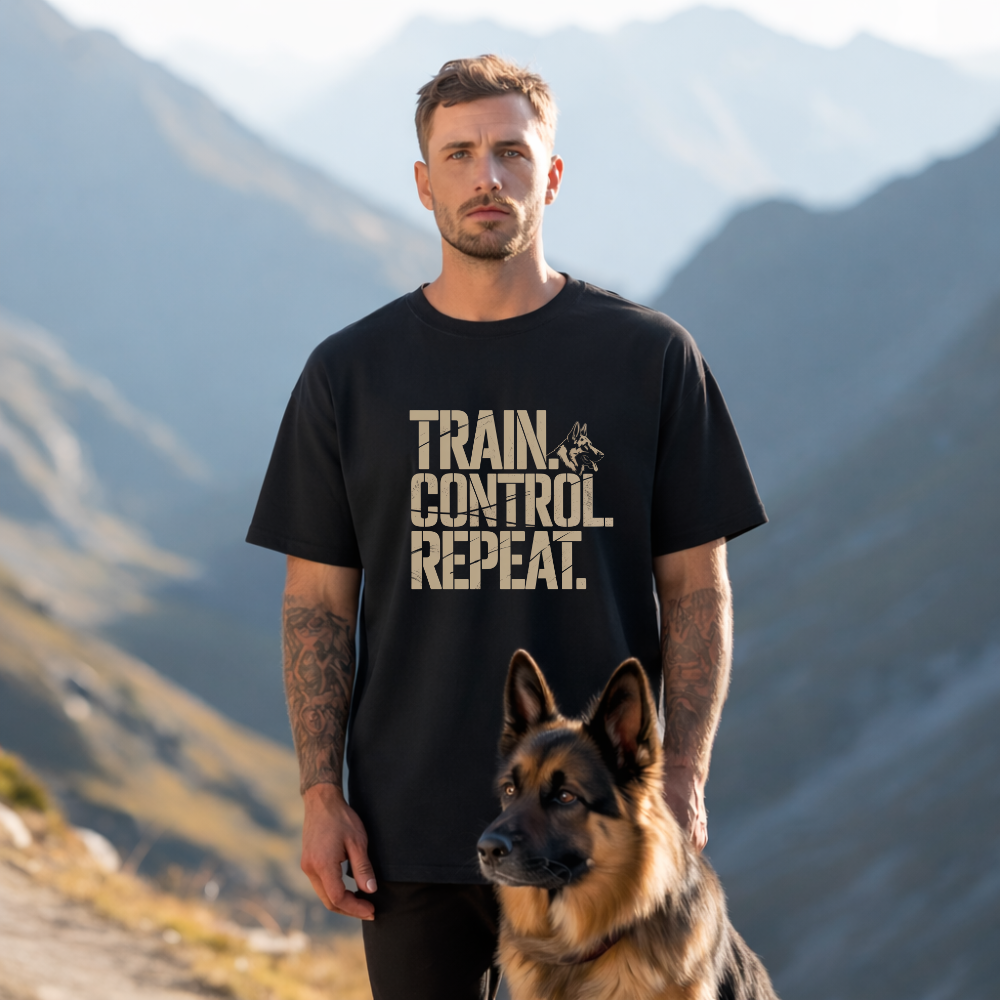 Train. Control. Repeat. - Premium T-Shirt