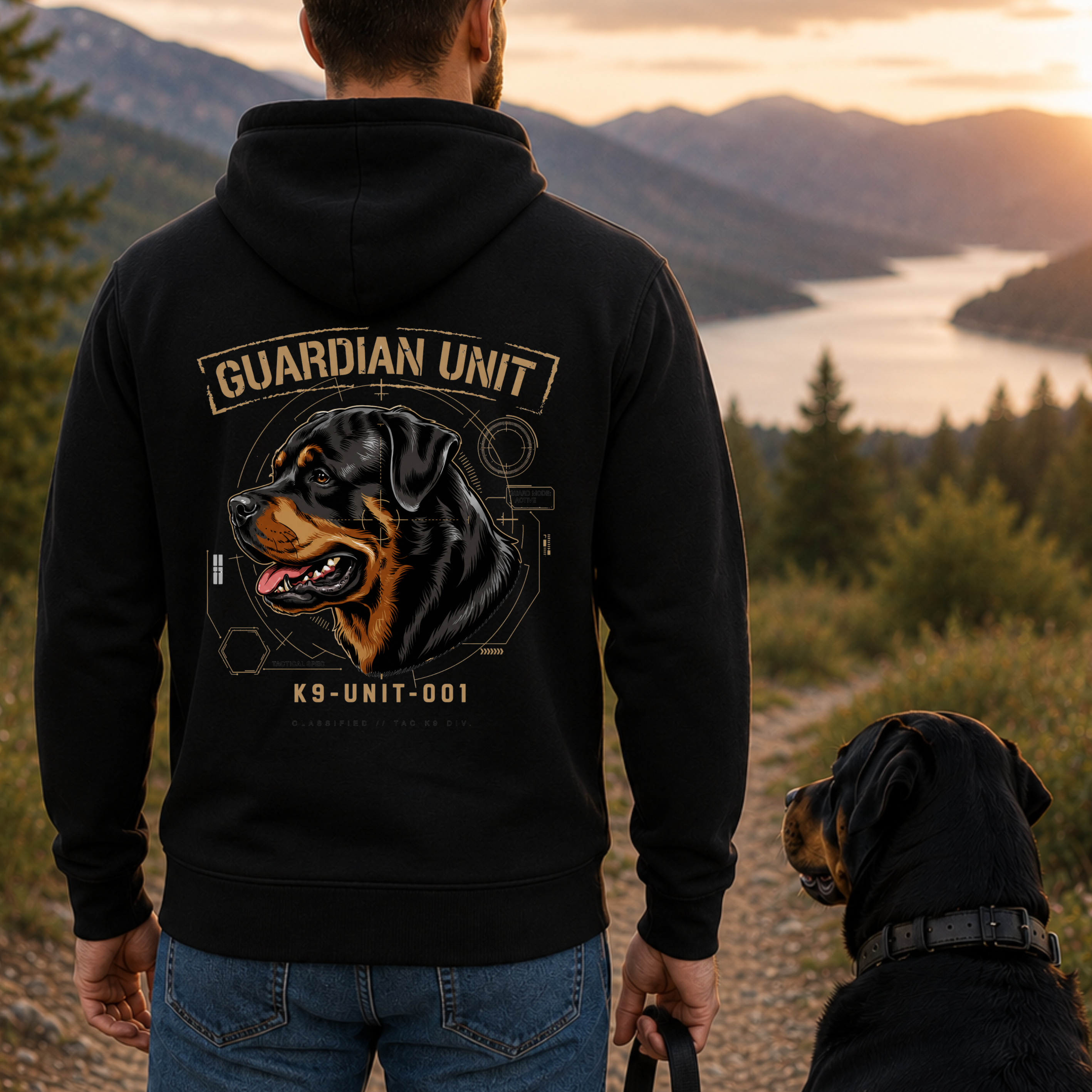 Guardian Unit - Rottweiler - Premium Hoodie